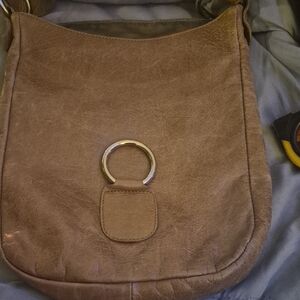 Brown Leather Crossbody Bag